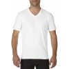 Pánské Tričko Gildan bavlněné tričko do V PREMIUM bílá