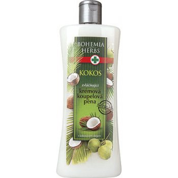 Bohemia Herbs Kokosový olej koupelová pěna 500 ml