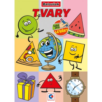 Baloušek Omalovánka A5 Tvary BO107 – Zboží Mobilmania