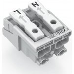 přístrojová svorka Tuhost (příčný řez): 0.5-1.5 mm² Pólů: 2 WAGO WAGO GmbH & Co. KG 1000 ks bílá – Zboží Mobilmania