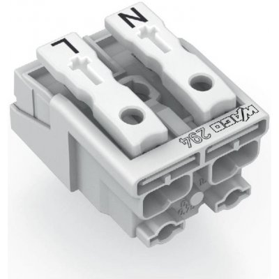 přístrojová svorka Tuhost (příčný řez): 0.5-1.5 mm² Pólů: 2 WAGO WAGO GmbH & Co. KG 1000 ks bílá – Zboží Mobilmania