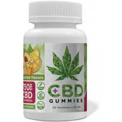 EUPHORIA CBD bonbóny Gummies 750mg 90 g Mix příchutí