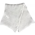 Voxx dámská pletená šála Vivaro BM113935 bílá stříbrná – Sleviste.cz