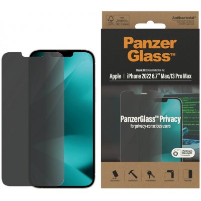 PanzerGlass ochranné sklo Privacy pro Apple iPhone 14 Plus/13 Pro Max Classic Fit P2769