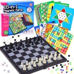 JOKOMISIADA Herní sada 18v1 desková hra Šachy Gr0081 – Zboží Dáma