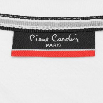 Pierre Cardin Plain T Shirt Mens White