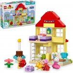 LEGO® DUPLO® 10433 Prasátko Peppa a narozeninový dům – Zboží Živě