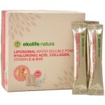 Ekolife Natura Hyaluronic Acid Collagen Vitamin C & Q10 ananas 15x6,5 g – Hledejceny.cz