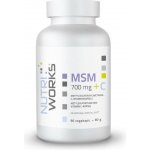 NutriWorks MSM 700 mg 90 kapslí – Hledejceny.cz