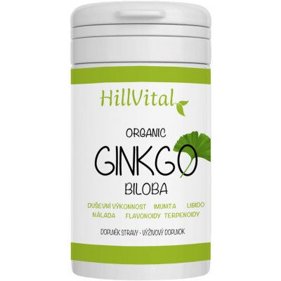 HillVital Bio Ginkgo biloba 80 kapslí – Hledejceny.cz