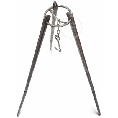 Kukmara skládací trojnožka ocelová 90cm, na kotlík, kazan nr.4, t041 – Zboží Dáma