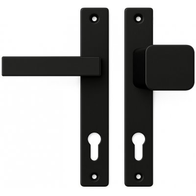 METAL BUD K05G klika-koule pravá na bránu 90mm Černá Pevná pravá – Sleviste.cz