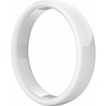 Carneo Pay Ring Brushed lesklý velikost 6 bílý – Zboží Živě