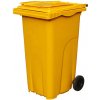 Popelnice TAVOBAL plastová popelnice 240 l žlutá