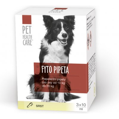 Pet Health Care Fyto pipeta pes 10-20 kg 3 x 10 ml – Zbozi.Blesk.cz