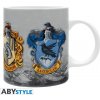 Hrnek a šálek ABYstyle Hrnek Harry Potter znaky bradavických kolejí bílý 320 ml