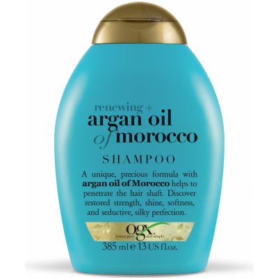 OGX Argan Oil of Morocco regenerační šampon na suché vlasy 385 ml – Zboží Mobilmania