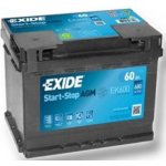 Exide Start-Stop AGM 12V 60Ah 680A EK600 | Zboží Auto