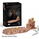 ConQuest 4D Cityscape 3D puzzle Hra o Trůny: Královo přístaviště 260 ks – Zboží Mobilmania
