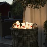 Konstsmide Season LED světelná figurka medvídek 5ks jako řetěz 6231-103 – Hledejceny.cz