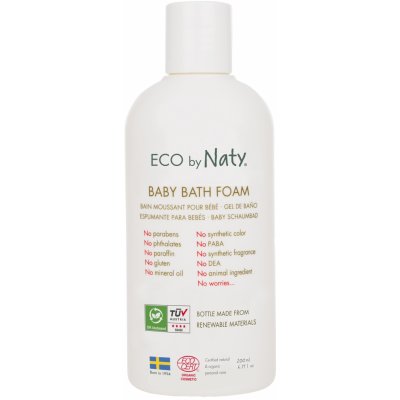 Naty Baby start Dětská ECO pěna do koupele 200 ml – Zboží Mobilmania