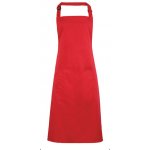 Cotton Classics Zástěra Colours lacl s kapsou strawberry red – Hledejceny.cz
