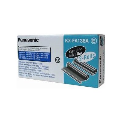 Panasonic KX-FA136A/E, 2*100m, originální faxovací fólie – Zboží Mobilmania