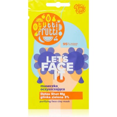 Farmona Tutti Frutti Let´s face it čisticí maska s jílem 7 g – Zboží Mobilmania
