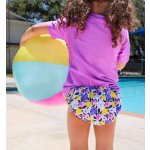 Smart Bottoms Lil' Swimmer VIOLETS Small