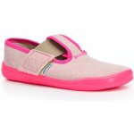 Pegres Barefoot papuče SBF10F růžové – Zboží Mobilmania