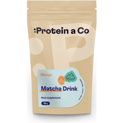 Protein&Co. Matcha Mango drink 100 g – Zbozi.Blesk.cz