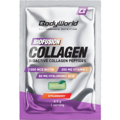 BodyWorld Biofusion Collagen 6,5 g, jahoda