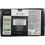 Gédéo Samotvrdnoucí hlína 1,5 kg černá – Zboží Mobilmania