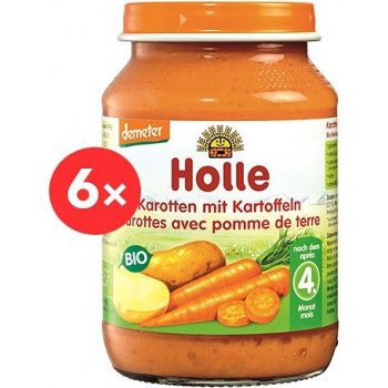 Holle BIO Mrkev a brambor 6 x 190 g