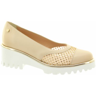 KELTON Dámské kožené béžové lodičky AJ2202 SABBIA 245 – Zbozi.Blesk.cz