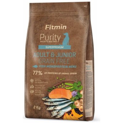 Fitmin Purity Dog Grain Free Adult&Junior Fish Menu 2 kg