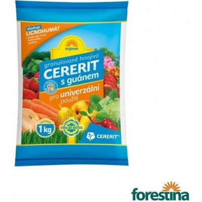 Forestina ORGAMIN Cererit s guánem a lignogumátem univerzální použití 1kg – Sleviste.cz