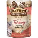 Carnilove Cat Pouch Turkey Enriched & Valerian 85 g – Zboží Mobilmania