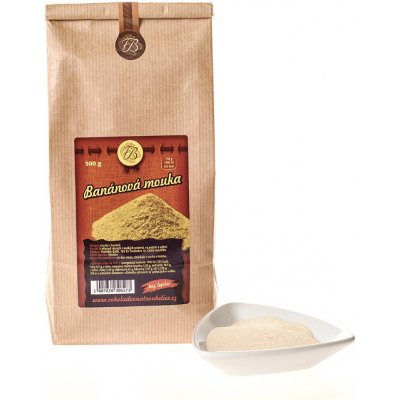 Čokoládovna Troubelice Banánová mouka 0,5 kg – Zboží Dáma