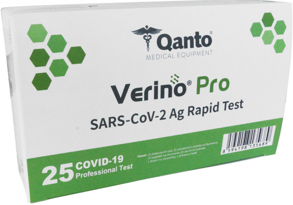 VivaChek Biotech Hangzhou VivaChek Biotech Verino® Pro SARS-CoV-2 Ag Rapid Test Kit 25 ks