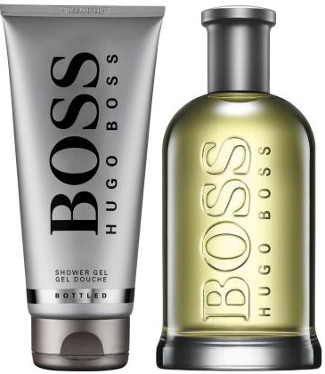 HUGO BOSS Boss Bottled sada toaletní voda 200 ml + sprchový gel 200 ml