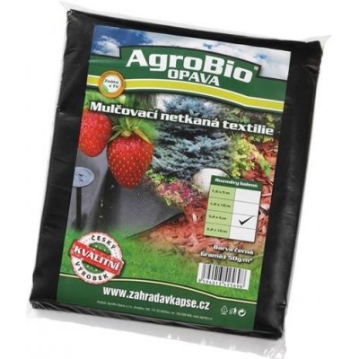 AgroBio netkaná textilie 3.2 x 5 m černá – Zbozi.Blesk.cz