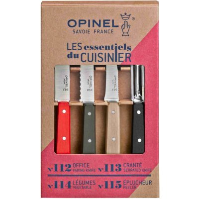 Opinel Les Essentiels Loft sada nožů a škrabky 001626