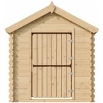Timbela Dřevěný domeček pro děti M516-1 bez podlahy 94 x 118 cm – Zboží Dáma