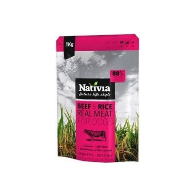 Nativia Real Meat beef&rice Nativia Real Meat Beef&Rice 8Kg: -