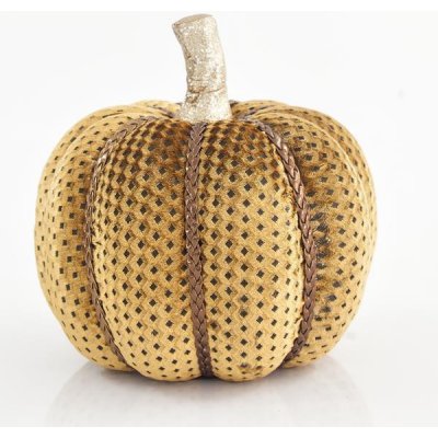 EUROLAMP Vánoční ozdoby žlutá dýně 19 x 19 x 17 cm – Hledejceny.cz