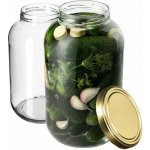 Kadax Sklenice Anna K4970 průhledné 2 ks x 4130 ml – Zboží Mobilmania