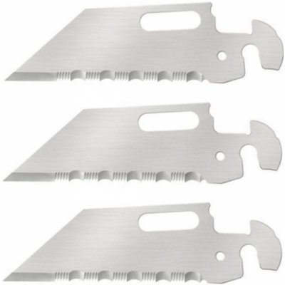 COLD STEEL Untitled Folding Click n Cut 3 pack of serrated utility blade 40BP3A – Zboží Dáma