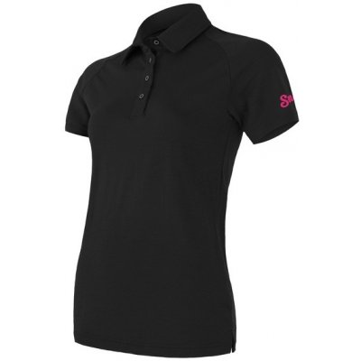 Sensor merino active POLO triko kr.rukáv černá – Zbozi.Blesk.cz