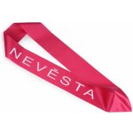 Prima-obchod Saténová šerpa Nevěsta šíře 9 5 cm pink – Sleviste.cz